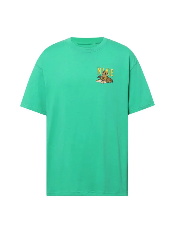 Футболка Nike SB Graphic Logo T-Shirt 'Green' — изображение 1 из 3, зеленый/мульти