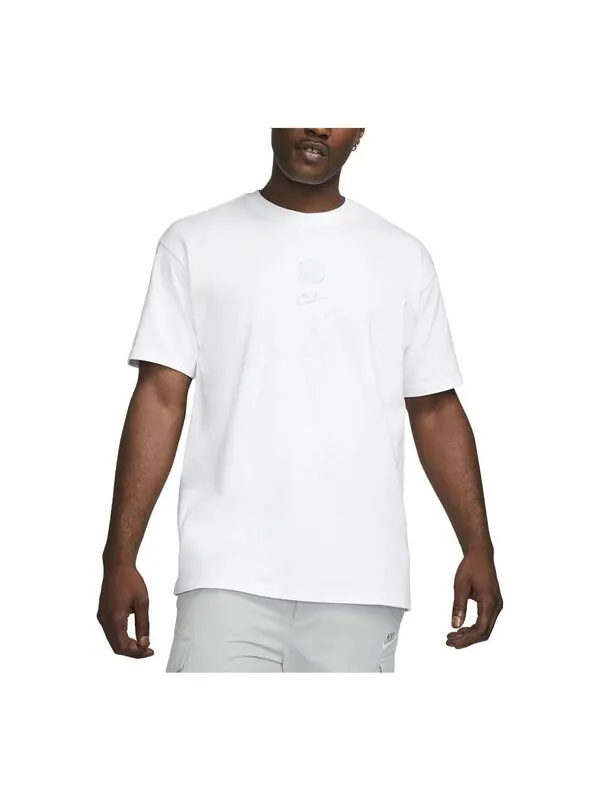Футболка Paris Saint Germain Premium Essentials Nike — изображение 1 из 3, белый