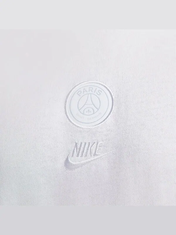 Футболка Paris Saint Germain Premium Essentials Nike — изображение 3 из 3, белый