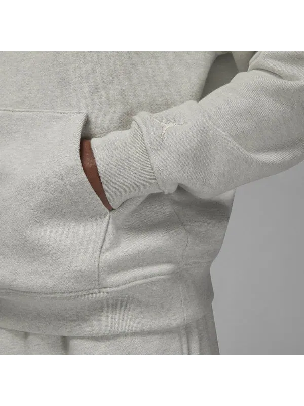 Толстовка с капюшоном из флиса с надписью Air Jordan — изображение 2 из 3, серый