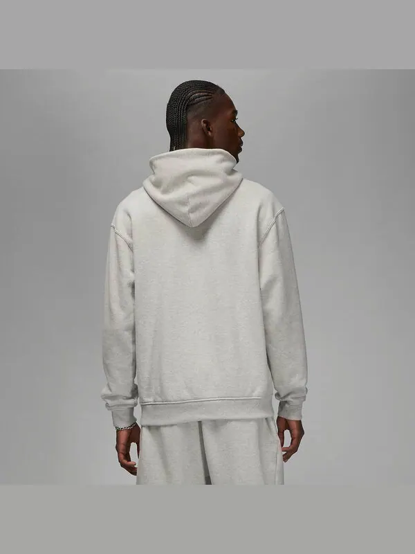 Толстовка с капюшоном из флиса с надписью Air Jordan — изображение 3 из 3, серый