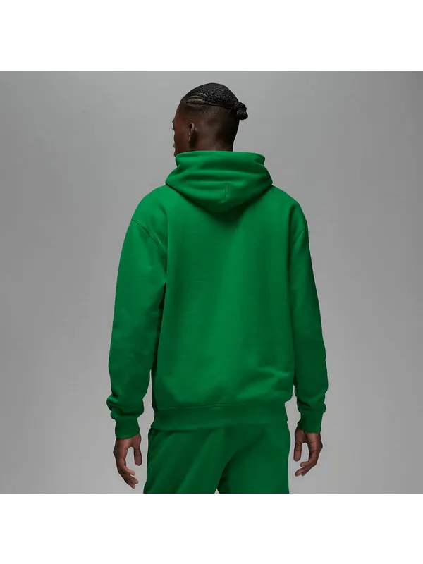 Толстовка Air Jordan Wordmark Fleece Hoodie 'Pine Green' — изображение 4 из 4, зеленый