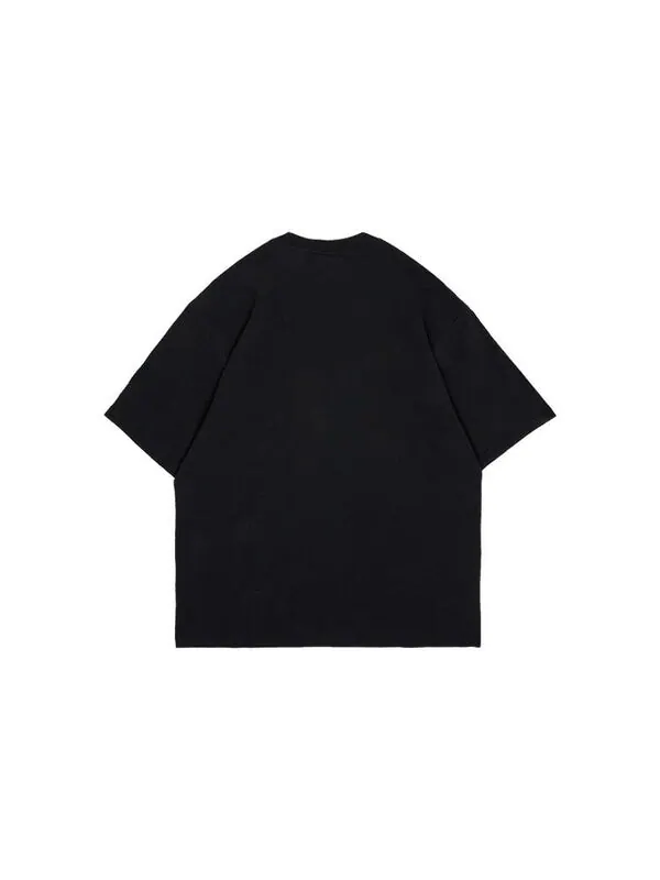 Футболка Air Jordan Wordmark Tee 'Black' — изображение 2 из 4, черный