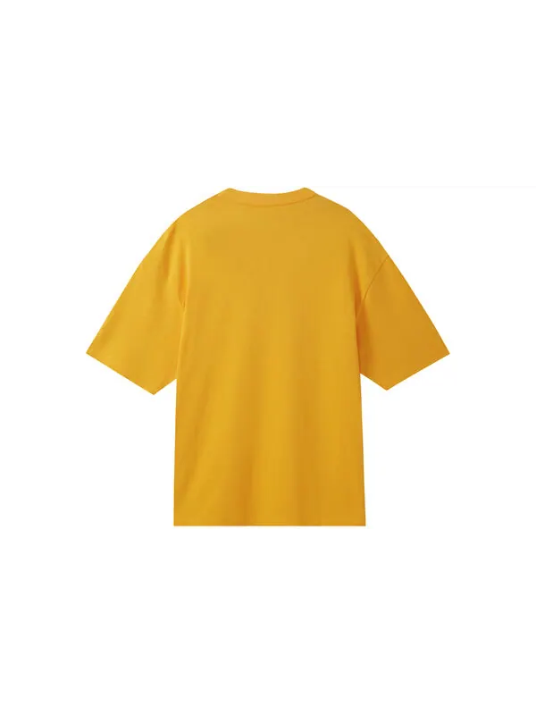 Футболка Air Jordan Wordmark Tee ' Yellow' — изображение 2 из 4, желтый