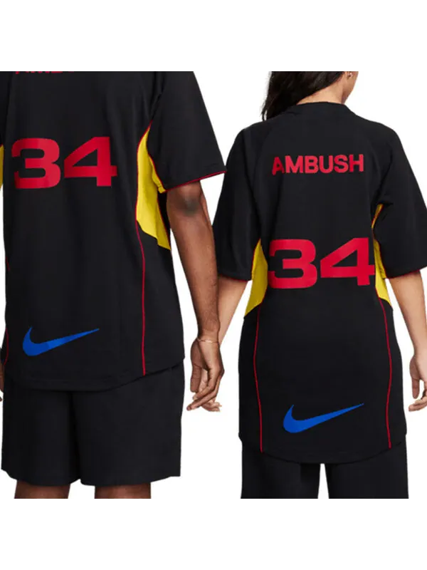 Футболка x ambush джерси верхняя форма Nike — изображение 4 из 4, черный/мульти