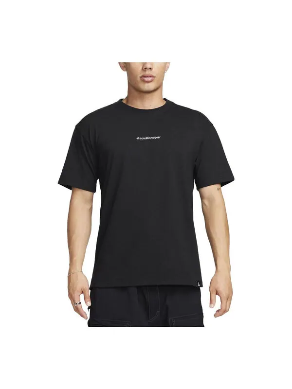 Футболка acg футболка азия Nike — изображение 1 из 4, черный/белый
