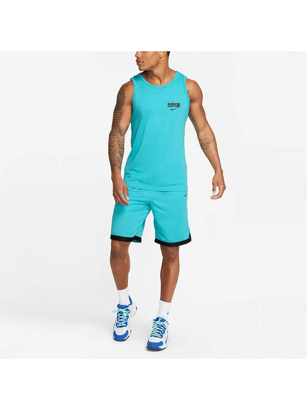 Майка баскетбольная майка Nike — изображение 3 из 3, зеленый/мульти
