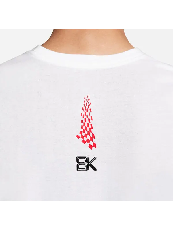 Футболка для бега Dri Fit Nike — изображение 2 из 3, белый