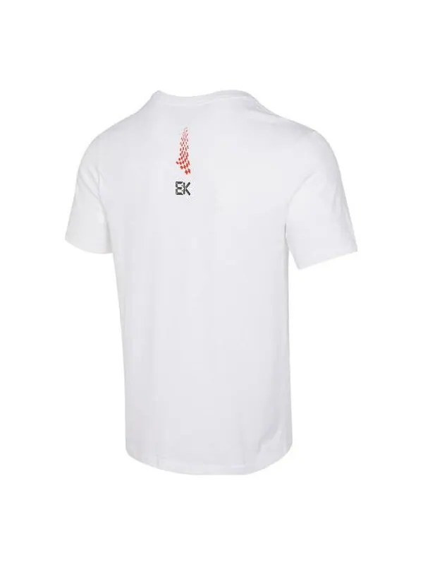 Футболка для бега Dri Fit Nike — изображение 3 из 3, белый