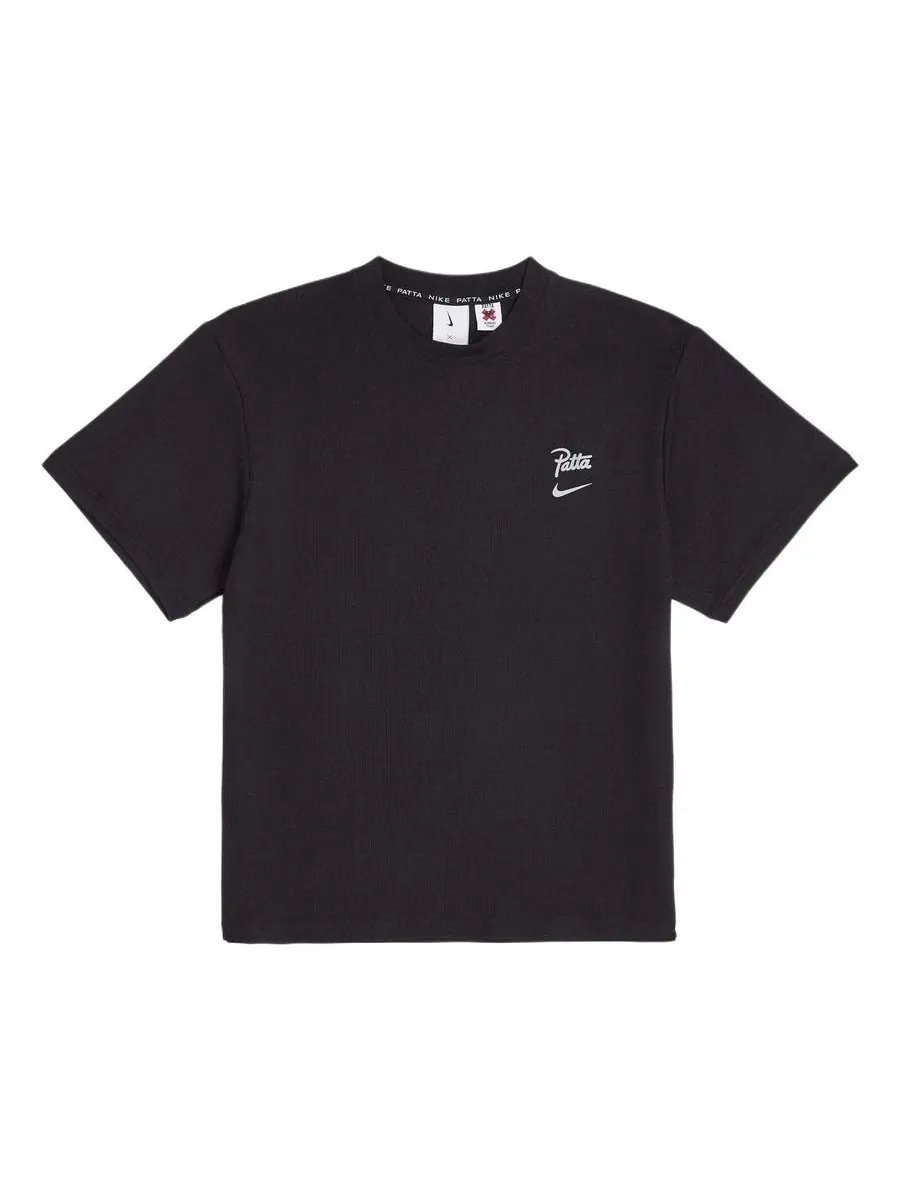 Футболка Nike x Patta Running Team T-shirt 'Black' — изображение 1 из 2, черный