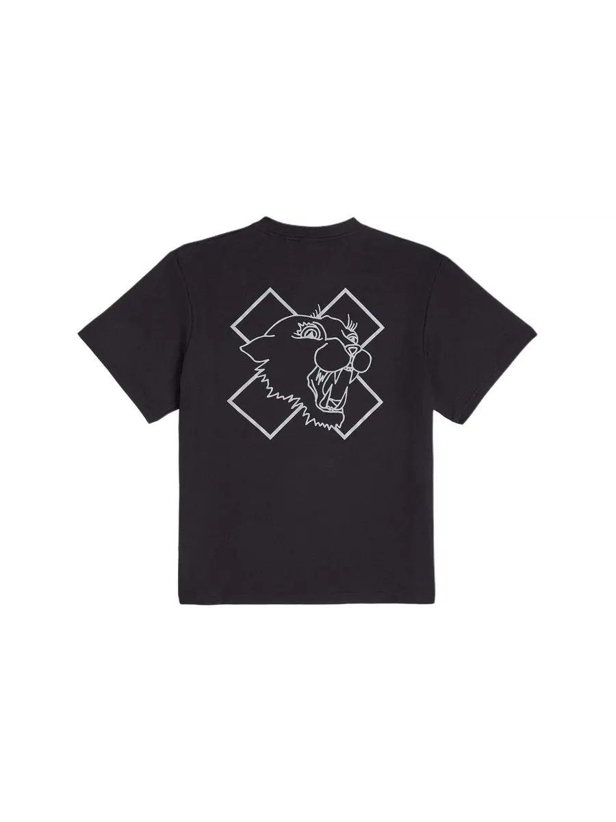 Футболка Nike x Patta Running Team T-shirt 'Black' — изображение 2 из 2, черный