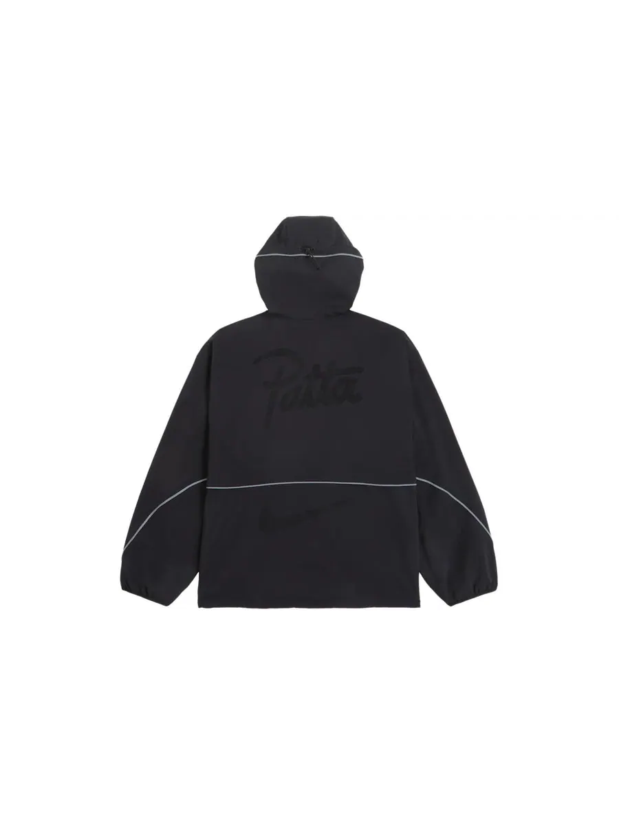 Куртка Nike x Patta Running Team Full-Zip Jacket 'Black' — изображение 2 из 2, черный