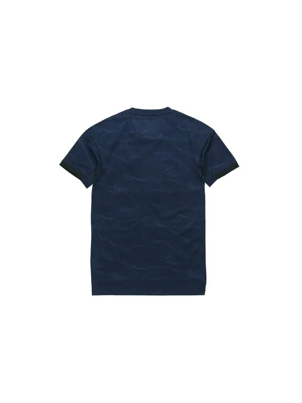 Футболка real madrid away fan edition soccer/football tournament navy blue Adidas — изображение 2 из 4, синий