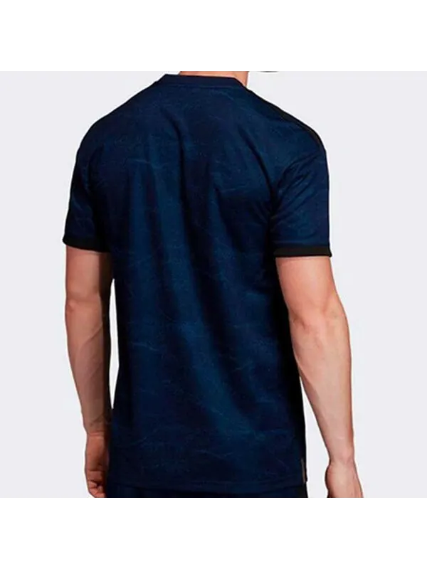 Футболка real madrid away fan edition soccer/football tournament navy blue Adidas — изображение 4 из 4, синий