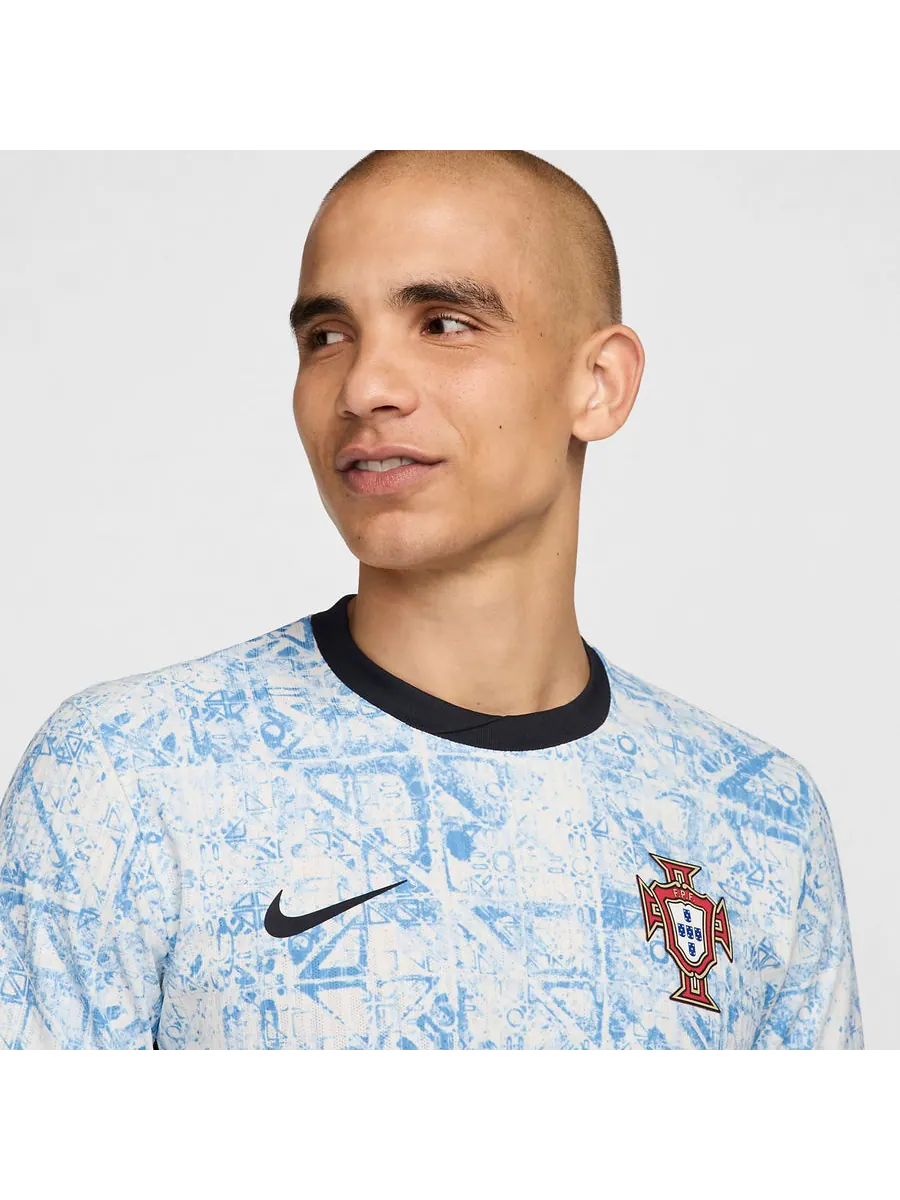 Джерси Nike Portugal 24/25 Match Away Authentic Soccer Jersey 'White Blue' — изображение 3 из 5, синий