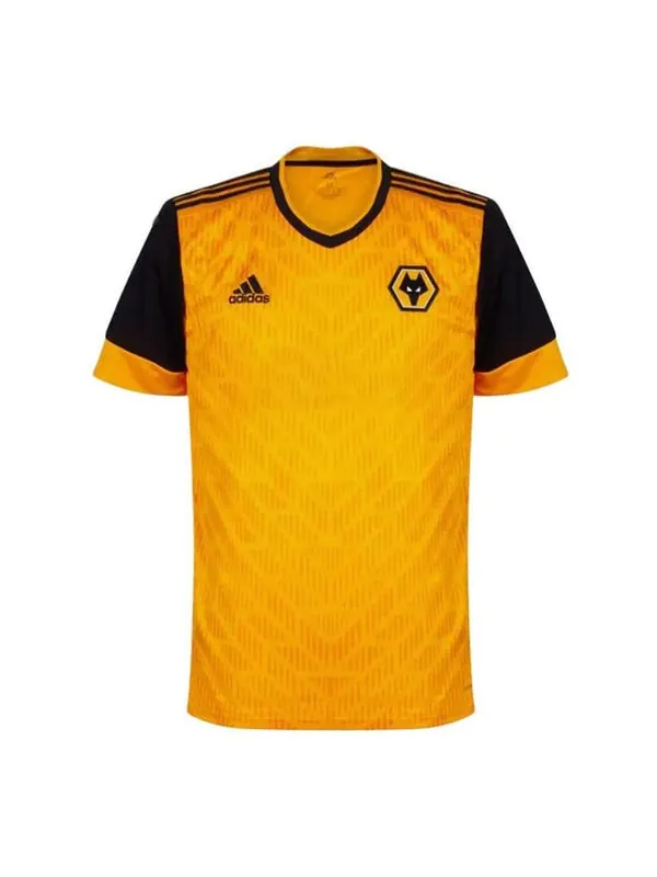 Футболка домашняя футболка wolverhamptom wanderers Adidas — изображение 1 из 4, золотистый/черный
