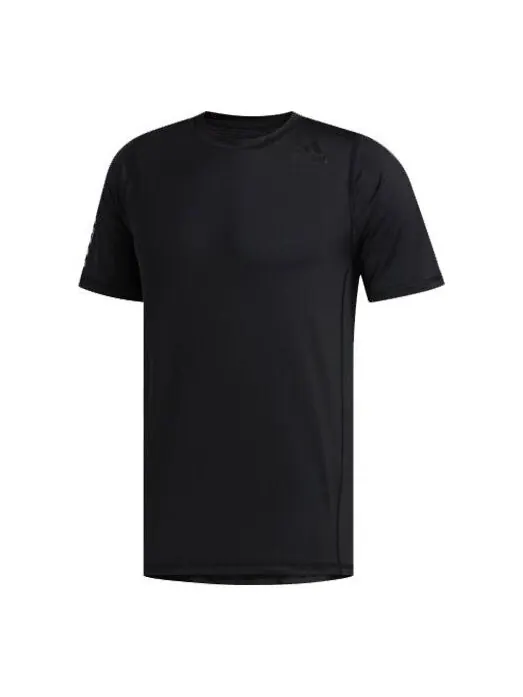 Футболка applique short-sleev etee men black Adidas — изображение 1 из 4, черный
