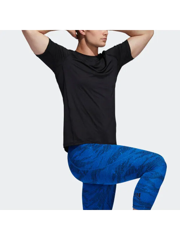 Футболка applique short-sleev etee men black Adidas — изображение 3 из 4, черный