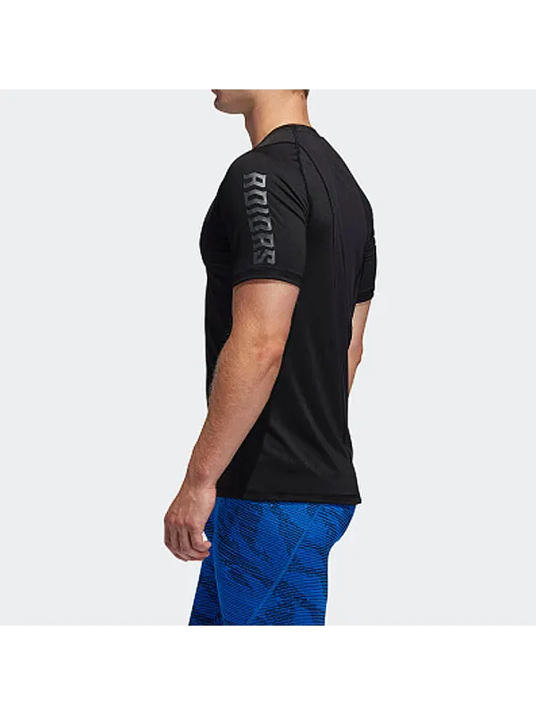 Футболка applique short-sleev etee men black Adidas — изображение 4 из 4, черный