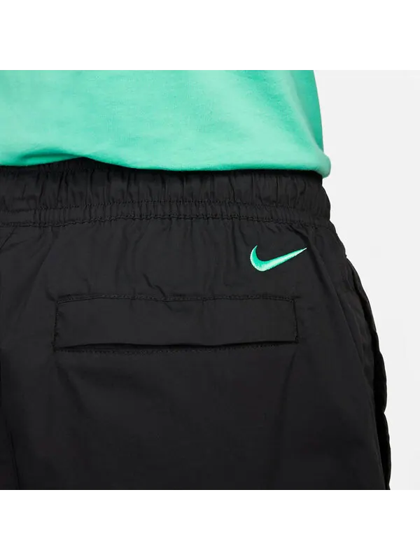 Шорты sportswear woven oversized shorts 'black' Nike — изображение 3 из 4, черный