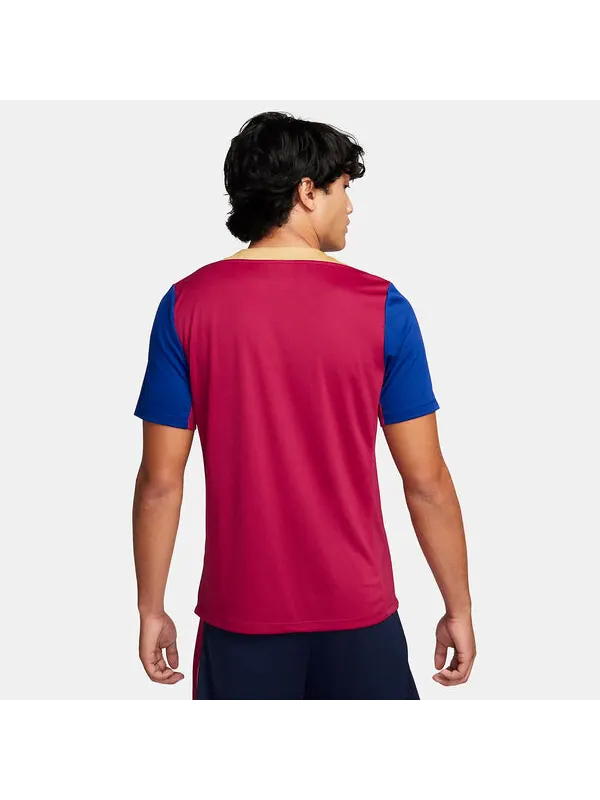 Футболка fc barcelona dri fit футбольный трикотажный топ Nike — изображение 4 из 4