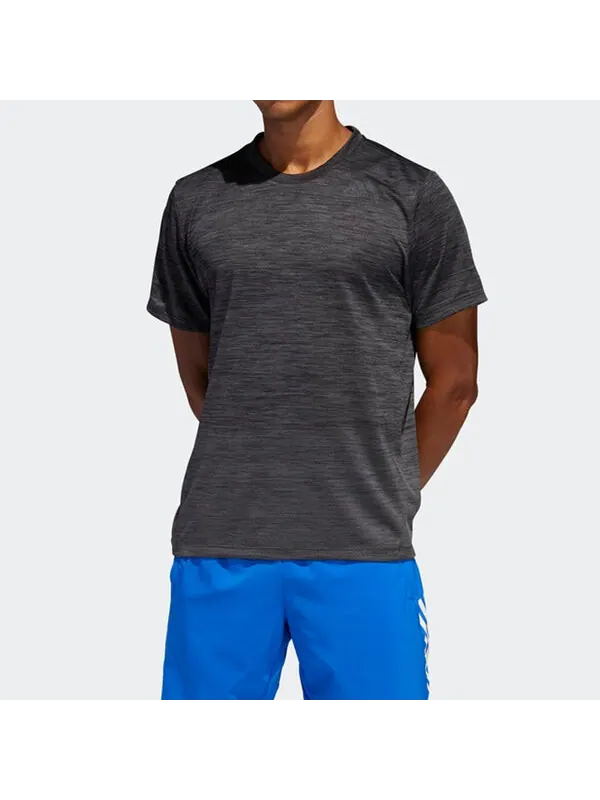 Футболка Men's adidas GRADIENT TEE Training Black — изображение 3 из 4, черный