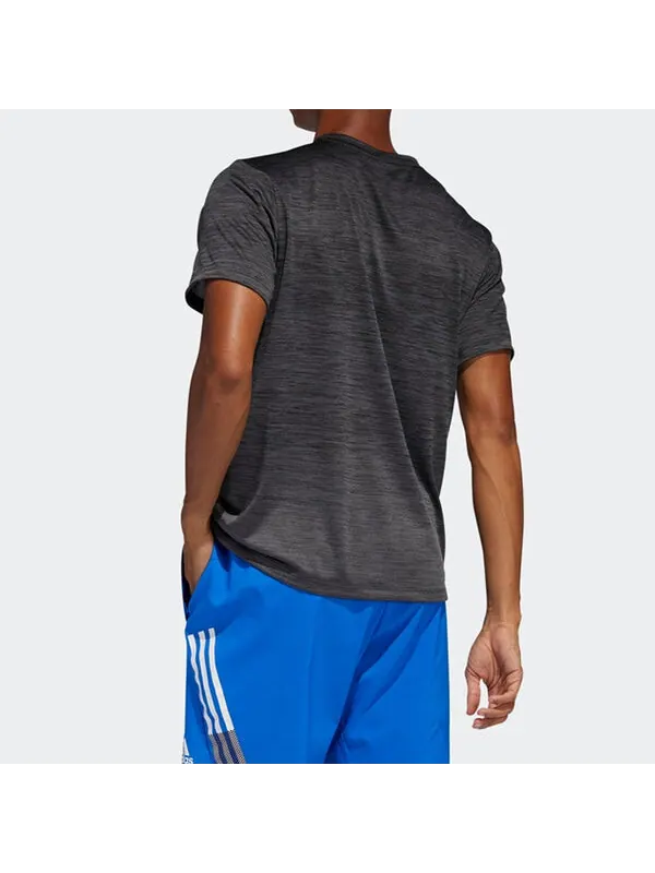 Футболка Men's adidas GRADIENT TEE Training Black — изображение 4 из 4, черный