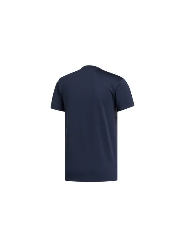 Футболка men's aero 3s crew neck blue Adidas — изображение 2 из 4, синий