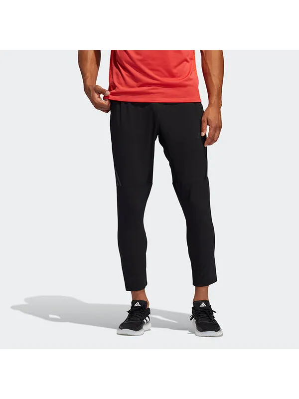 Спортивные штаны adidas Logo Printing Cone Training Pants Men's Black — изображение 3 из 4, черный