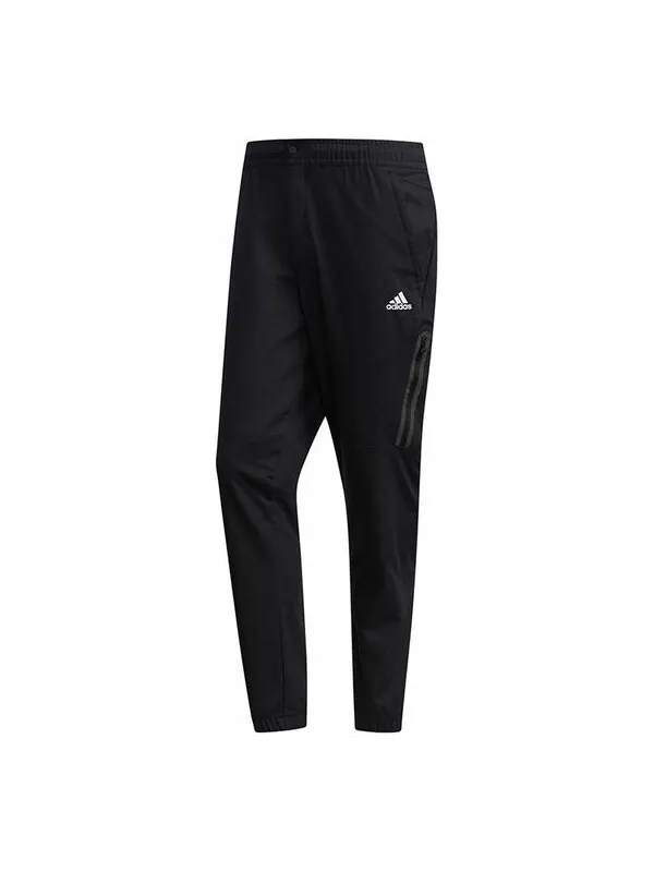 Спортивные штаны adidas Al Pt Twill Outdoor Sports Pants Men Black — изображение 1 из 4, черный