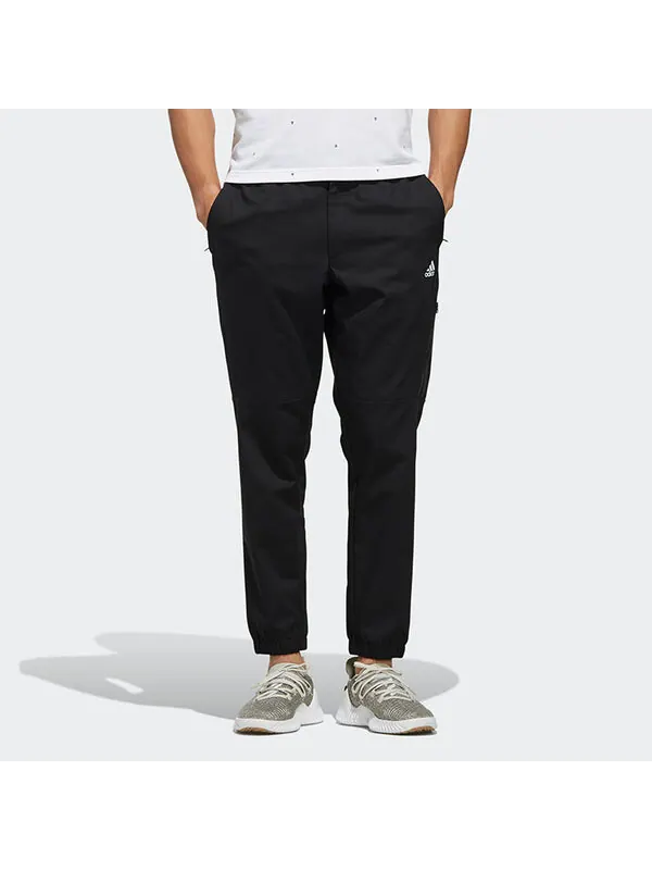 Спортивные штаны adidas Al Pt Twill Outdoor Sports Pants Men Black — изображение 3 из 4, черный
