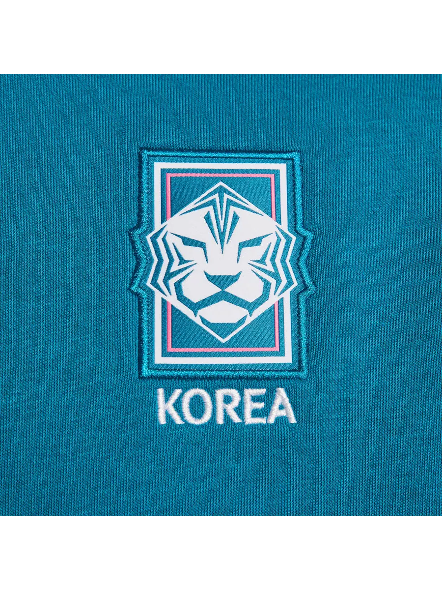 Худи Nike Korea NSW Club BB Hoodie 'Teal' — изображение 3 из 5, бирюзовый