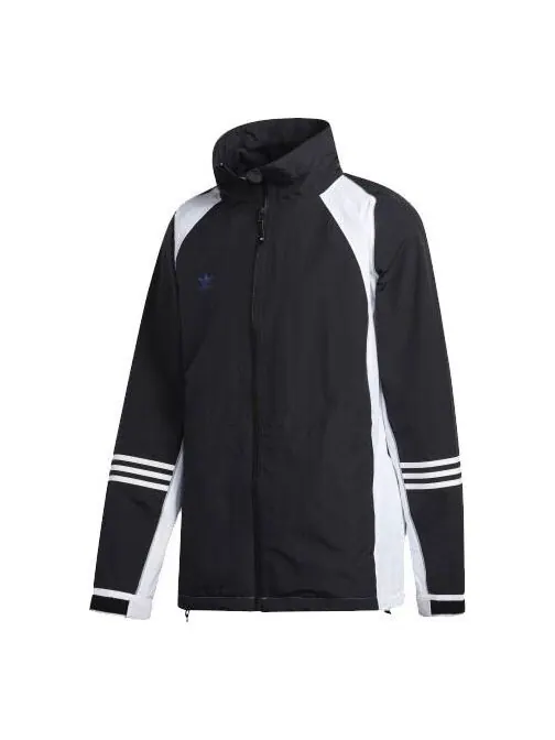 Куртка adidas originals Retro Sports Jacket Black — изображение 1 из 4, черный/белый