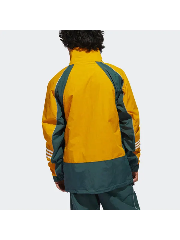 Куртка Men's adidas originals Sports Jacket Yellow — изображение 4 из 4, желтый