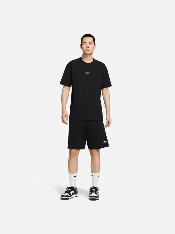 Футболка Nike Sportswear Perfect T-Shirt 'Black' — изображение 4 из 4, черный/мульти
