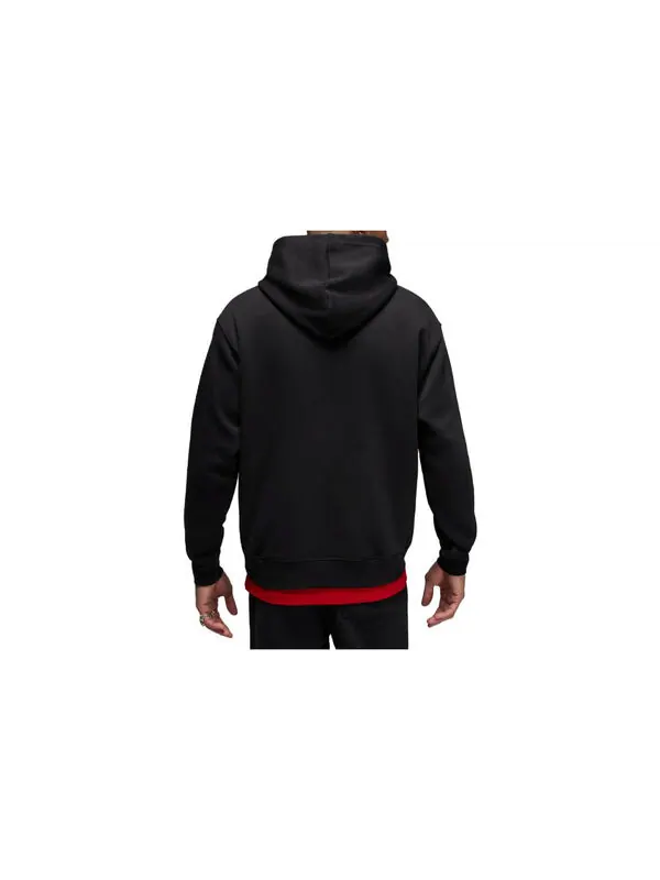 Толстовка Air Jordan Essentials Fleece Pullover Hoodie 'Black' — изображение 2 из 3, черный
