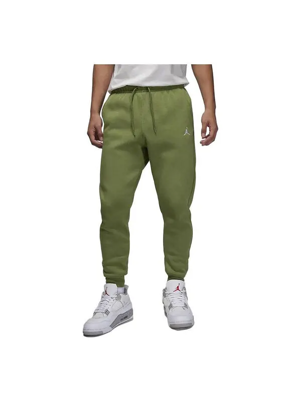 Штаны Essentials спортивные штаны азиатские размеры Air Jordan — изображение 1 из 3, светлый оливковый/белый