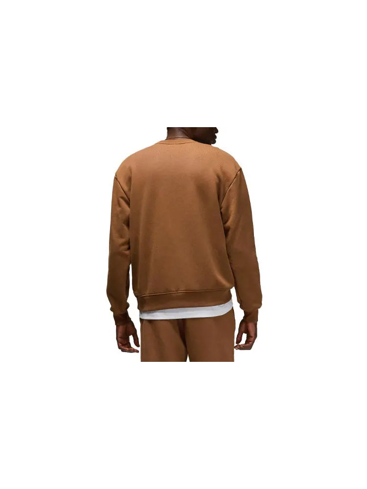 Худи Air Jordan Wordmark Fleece Crew Sweat 'Light British Tan' — изображение 2 из 3, бежевый