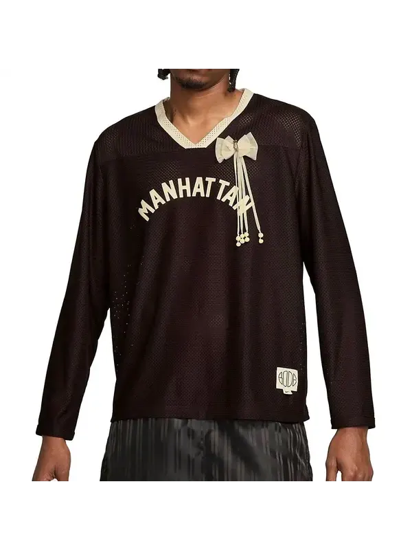 Футболка x bode mesh jersey Nike — изображение 1 из 3, черный