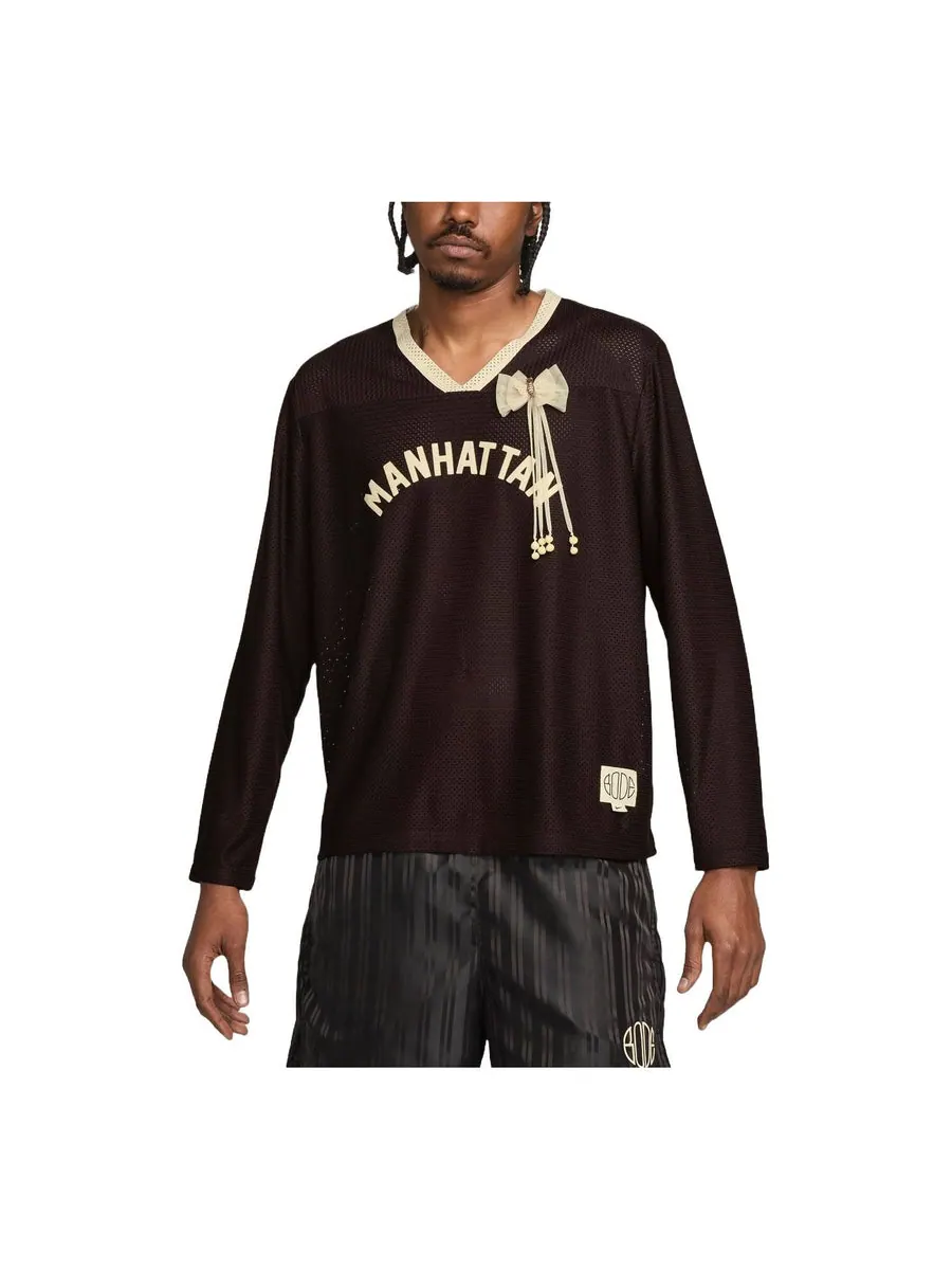 Джерси Nike x BODE Mesh Jersey Asia Sizing 'Brown Cream' — изображение 1 из 2, коричневый