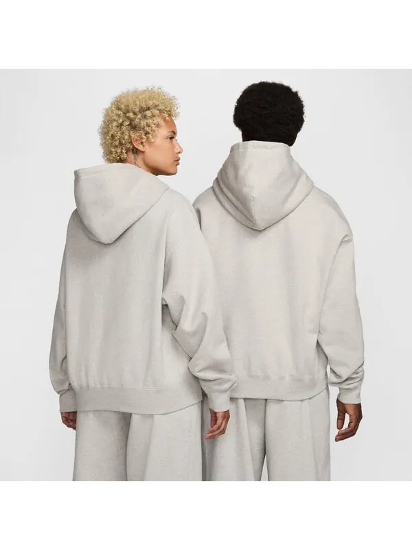 Толстовка x stussy ss24 флисовая толстовка с полной молнией Nike — изображение 2 из 4, серый/черный