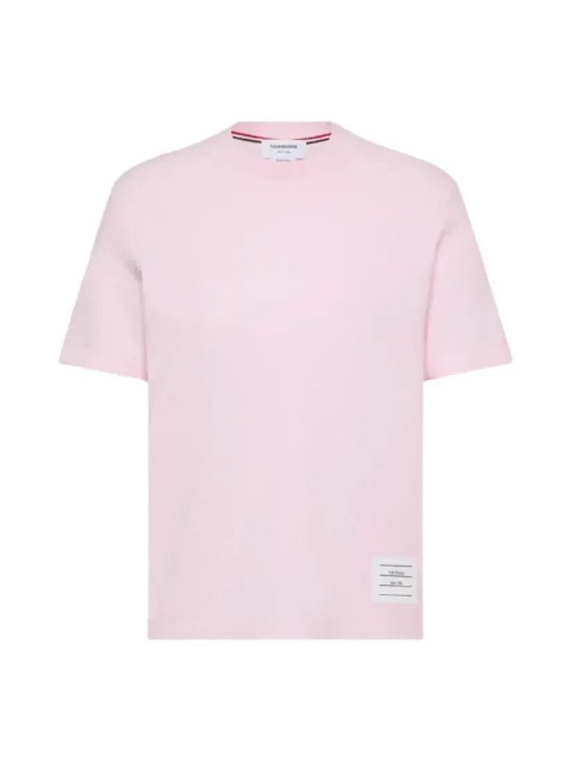 Футболка с коротким рукавом (WMNS) THOM BROWNE — изображение 1 из 3, розовый