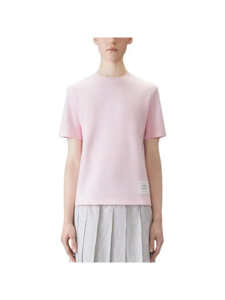 Футболка с коротким рукавом (WMNS) THOM BROWNE — изображение 2 из 3, розовый