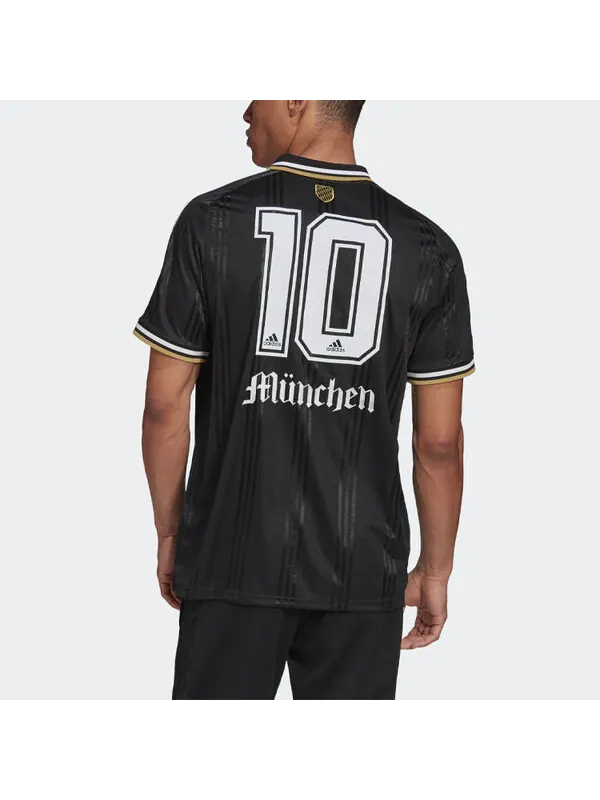 Футболка adidas Training Sports Soccer/Football Short Sleeve Black — изображение 4 из 4, черный