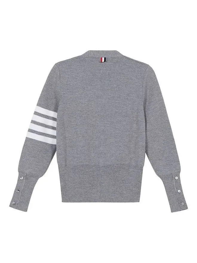 (WMNS) Кардиган THOM BROWNE 'Серый' — изображение 2 из 2