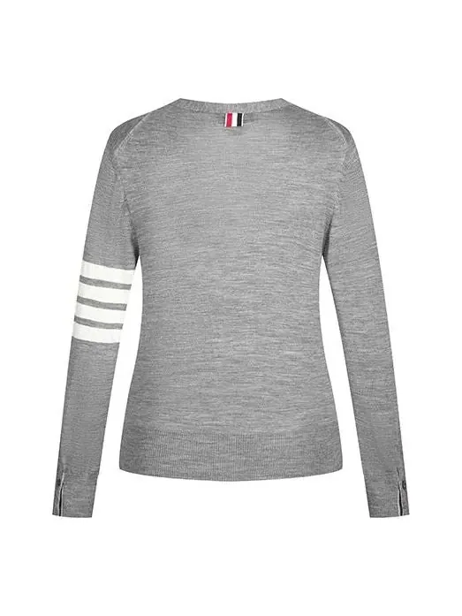 (WMNS) THOM BROWNE Кардиган 'Серый' — изображение 2 из 2