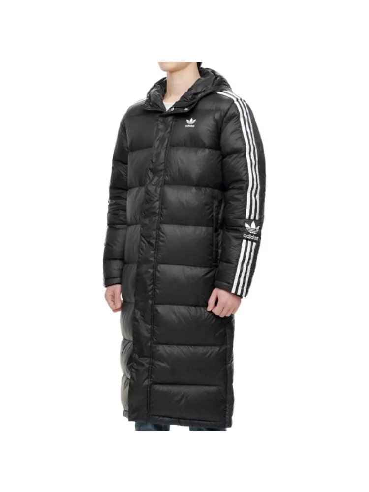 Пуховик Adidas Originals Long — изображение 5 из 5, черный