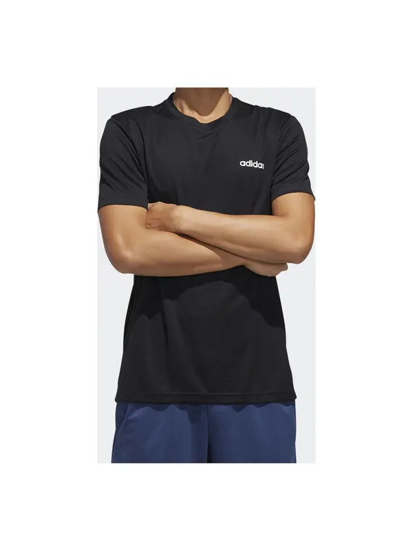 Футболка d2m pl tee sports short-sleevetee men black Adidas — изображение 1 из 3, черный