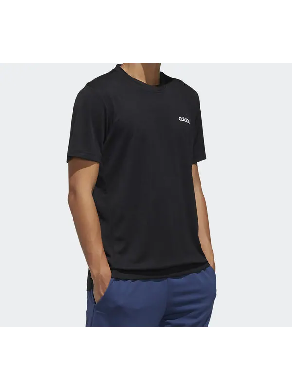 Футболка d2m pl tee sports short-sleevetee men black Adidas — изображение 3 из 3, черный