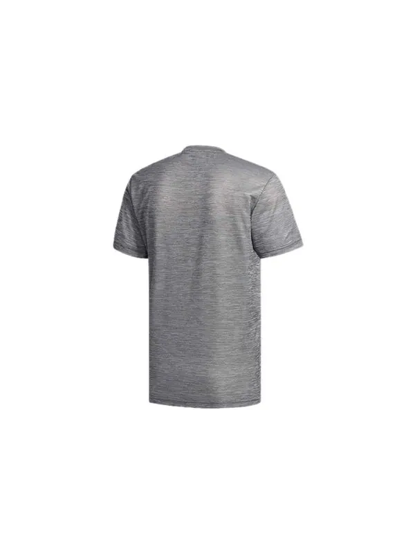 Футболка adidas Training Sports Short-sleeve Tee Men Grey — изображение 2 из 4, серый